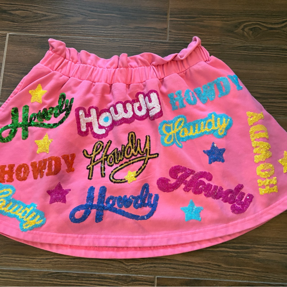 Queen of Sparkles Howdy skort